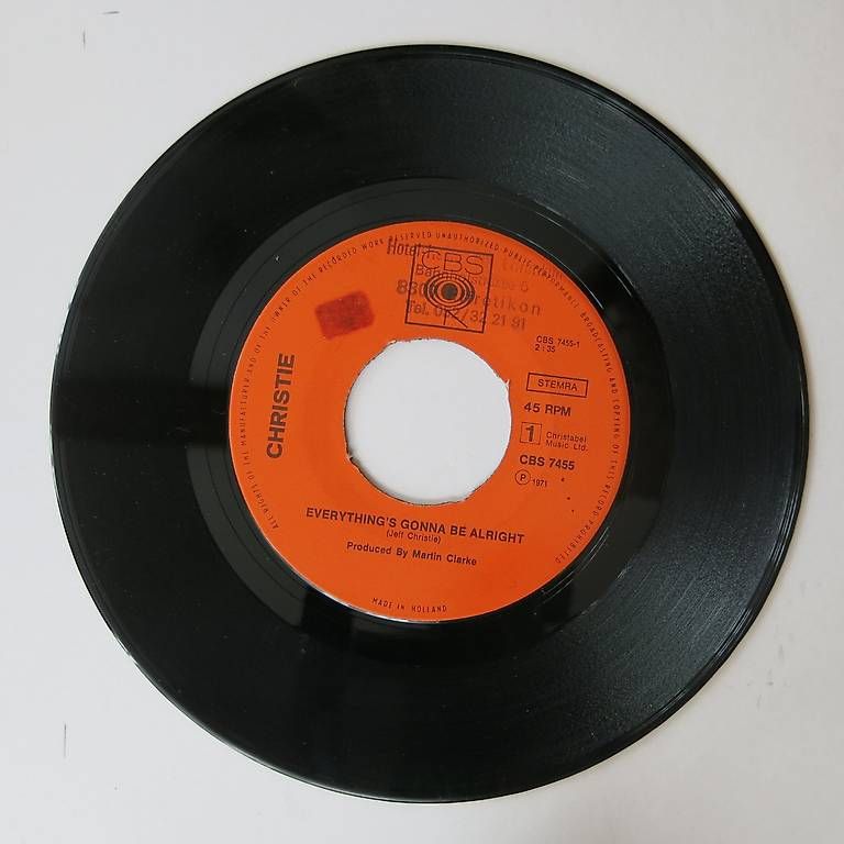 Schallplatten: Vinyl-Single 7" Christie – Gebraucht aus Bözen von Keramik22 2