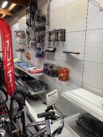 Verkaufsregal aus Velofachgeschäft
