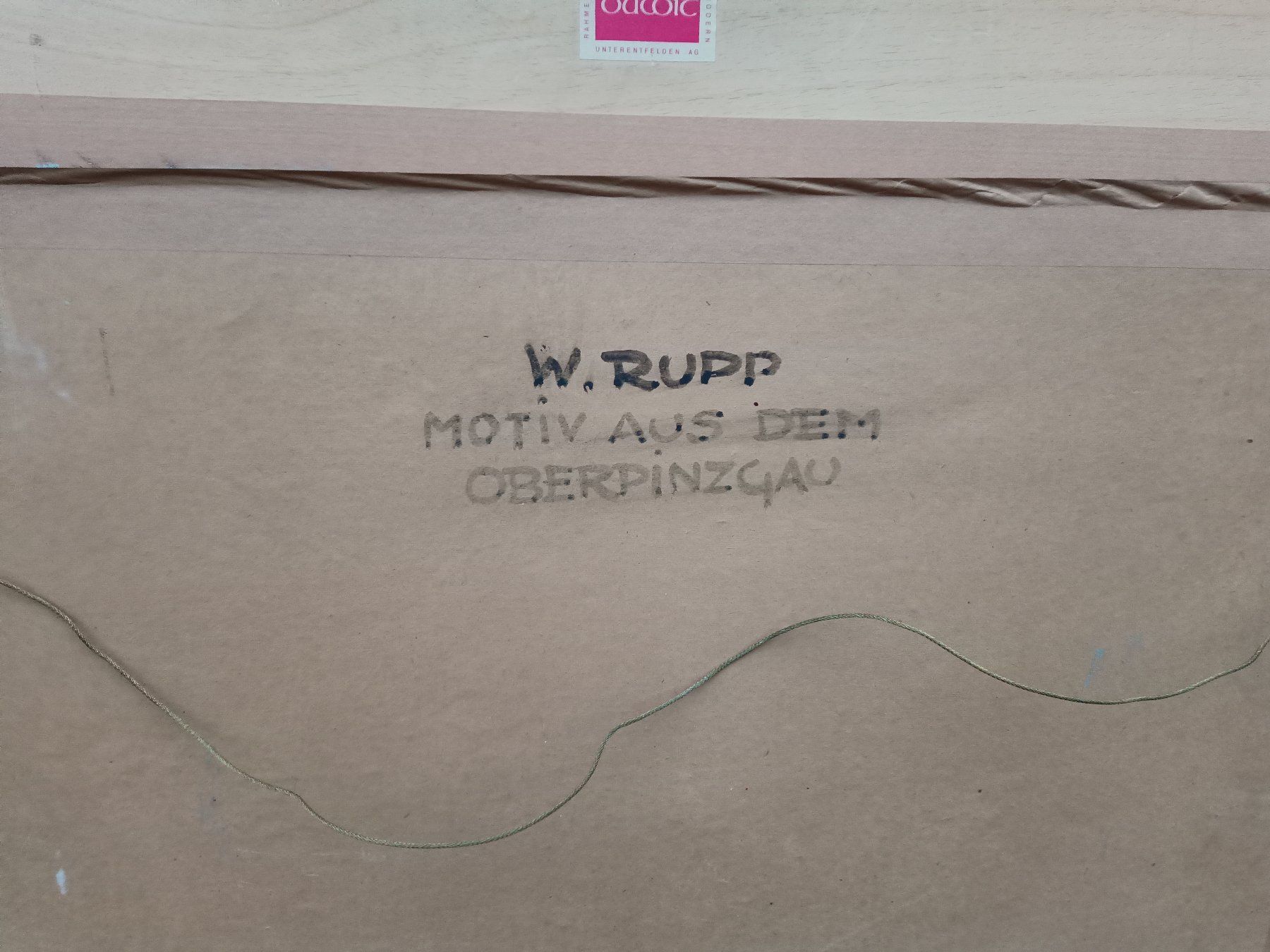 Dipinti: Walter Rupp - grosses Landschaftsbild – Usato da Altstätten SG venduto da GGsGameshop 4