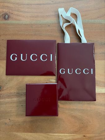 GUCCI Kuvert, Box, Papierbag neu