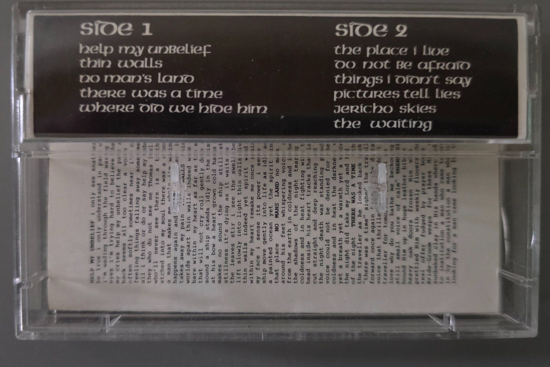 Kompaktkassetten: Eden Burning Kassette – Thin Walls – Gebraucht aus Root von atelier22 1