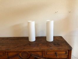 2 Stk. neue Tischlampen LED, mundgeblasen.