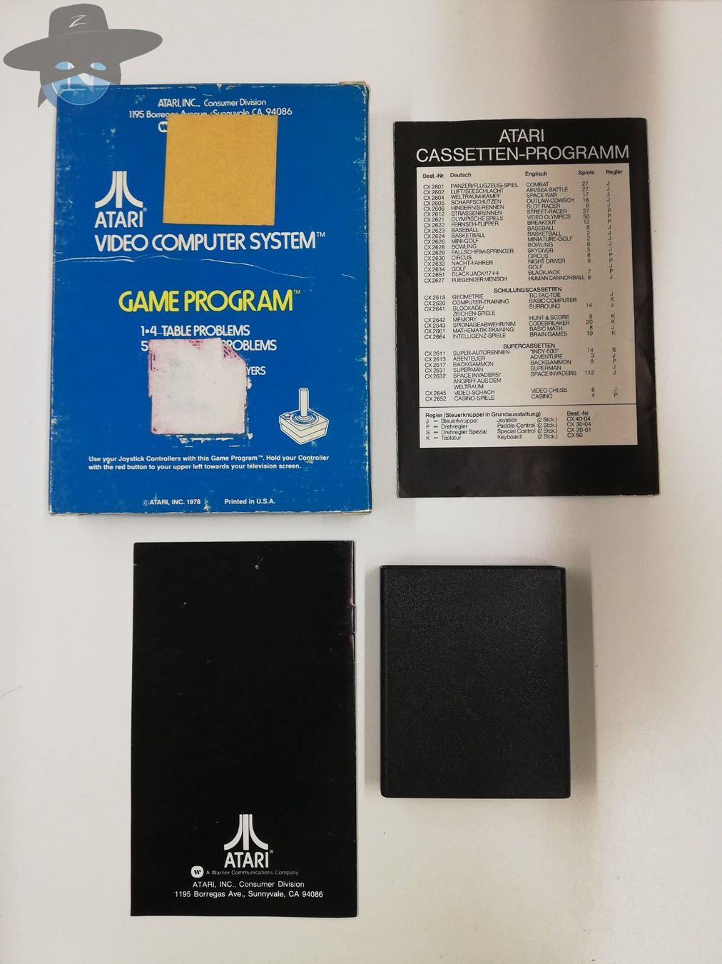 Atari Spiele: Basic Math / Atari VCS 2600 – Gebraucht aus St. Gallen von zorro_dc 1