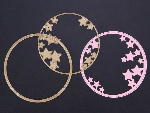 Schablonen: STERNENKREIS STANZSCHABLONE – Neu und originalverpackt aus Affoltern am Albis von scrapbooking