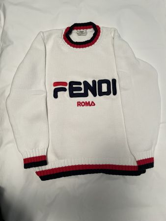 Authentic Fendi Pullover, Fendi x Fila Collaboration
