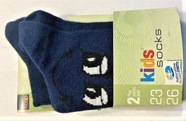 Kindersocken 2 Paar / Grösse 23-26