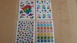 K..81) Glitzersticker Sticker Aufkleber Kinder