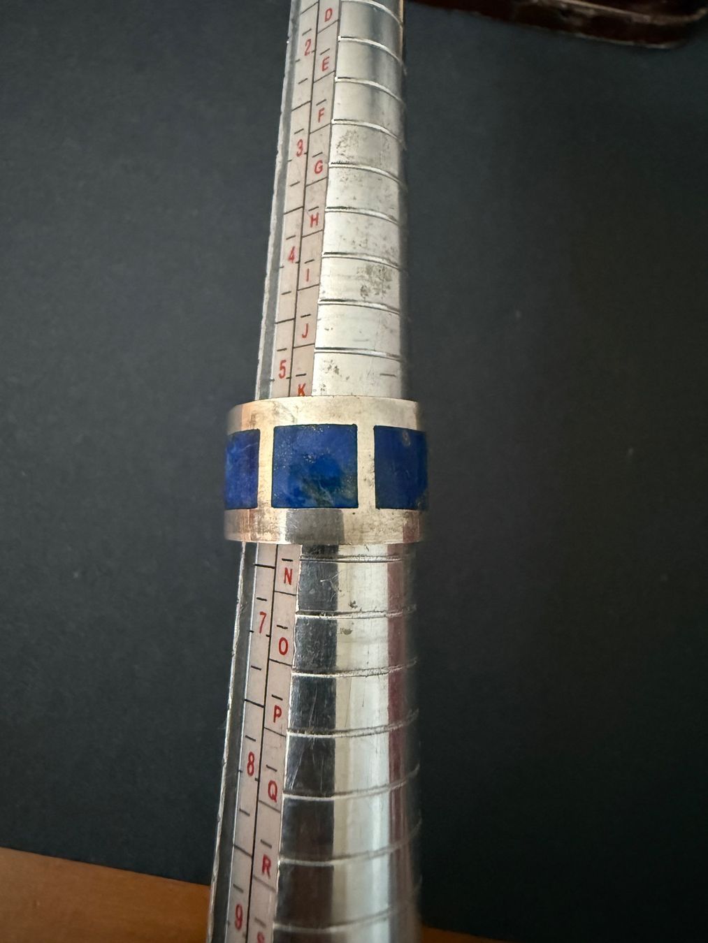 Anelli: Silber Ring mit Lapislazuli 925 – Usato da Spiegel b. Bern venduto da Rogger72 6