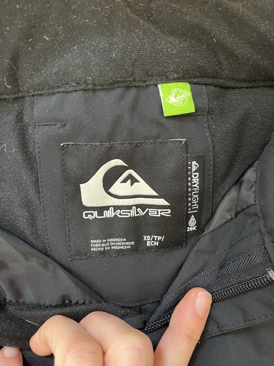 Quiksilver Pantaloni: Quiksilver Skihose, schwarz – Nuovo (secondo la descrizione) da Schwanden GL venduto da sar_fs2t 3