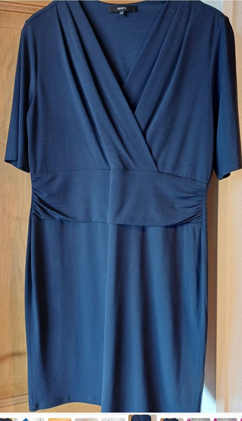 Bonita Vestiti: Bonita Kleid, Gr. 40 Dunkelblau – Nuovo (secondo la descrizione) da Flaach venduto da ker_6ml7 5