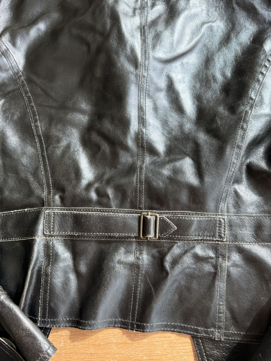 Armani Giacche: Lederjacke Von Armani Jeans – Usato da Allschwil venduto da Frida015 1