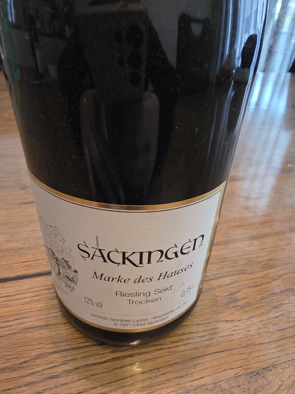 Vino: Jahrgangs-Sekt Säckingen, 2003 – Nuovo e nell'imballaggio originale da Eiken venduto da Gisminda 1