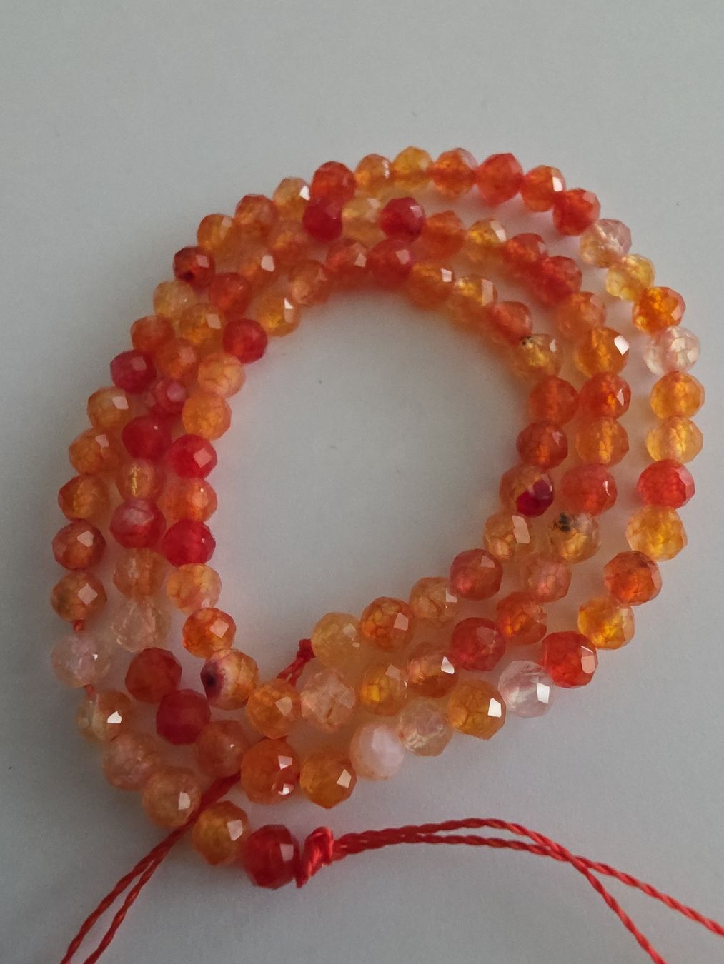 Mineralien & Heilsteine: Sardonyx orange 4mm. Strang – Neu und originalverpackt aus Menziken von Mirager 2