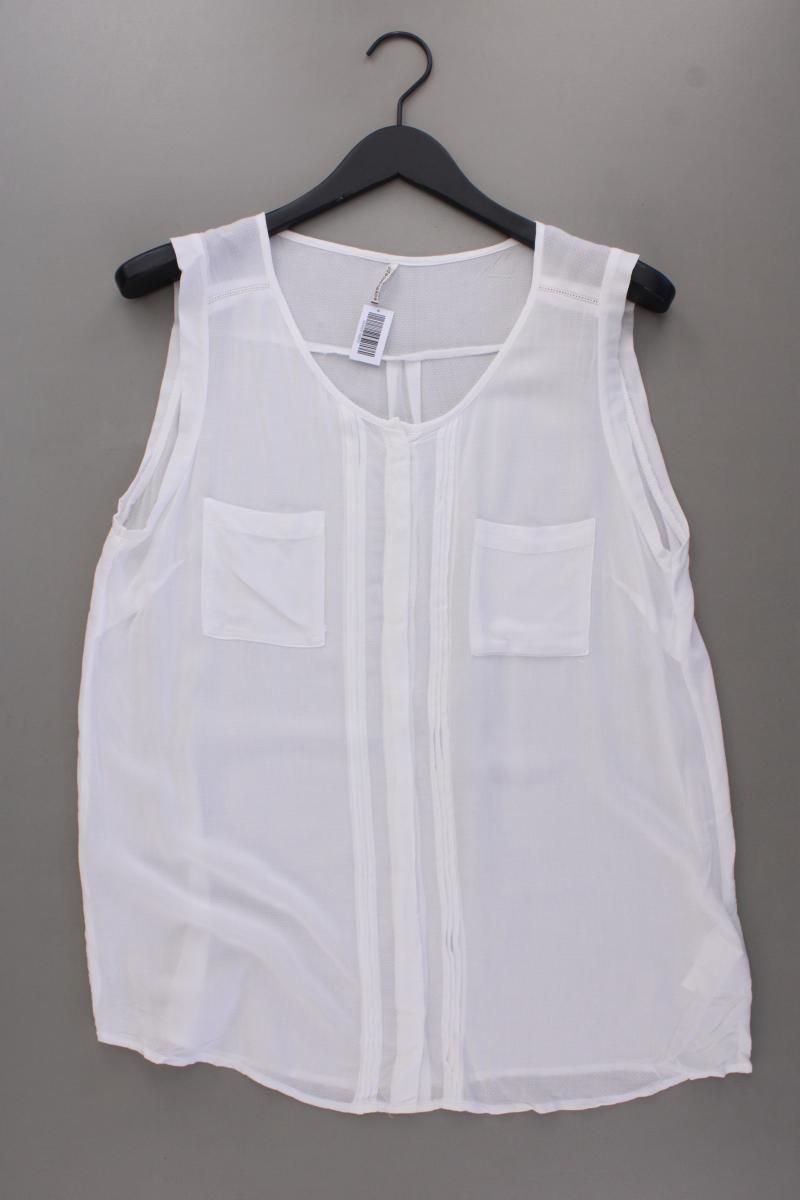 Blusen: soyaconcept Ärmellose Bluse Gr. L weiß – Gebraucht aus Neustadt an der Waldnaab von SecondLifeFashion