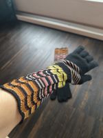 Original Missoni Wool Blend Gloves, Size M, zigzag pattern!