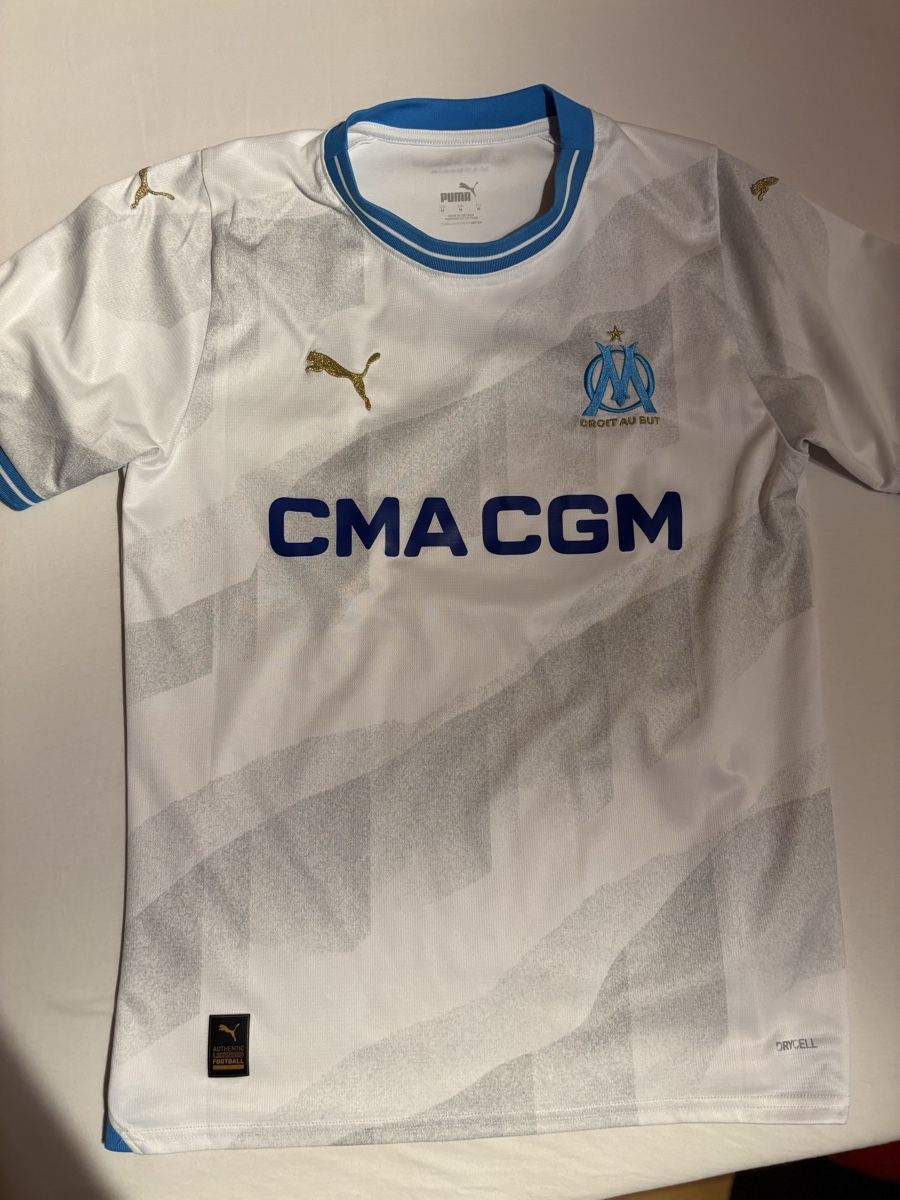Puma Canottiere & Pantaloni: Maillot Marseille – Nuovo (secondo la descrizione) da Chalais venduto da Jochlm
