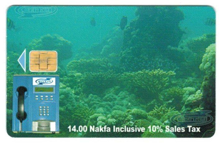 Schede telefoniche: Telefonkarte Eritrea – Usato da Zürich venduto da Tolima194