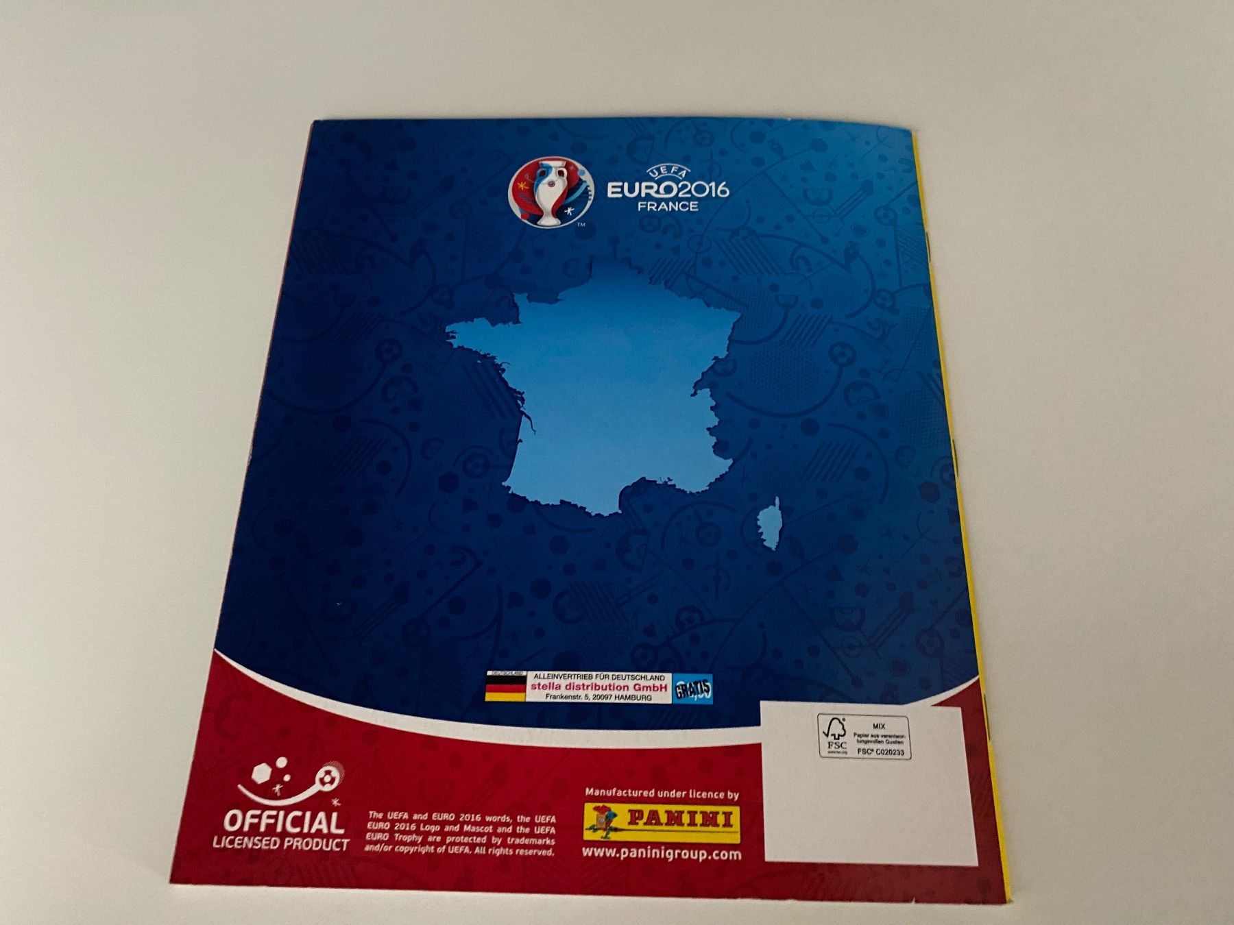 Panini Alben: Panini Leeralbum EM 2016 Version Deutschland – Gebraucht aus Hergiswil LU von FcMalkov 8