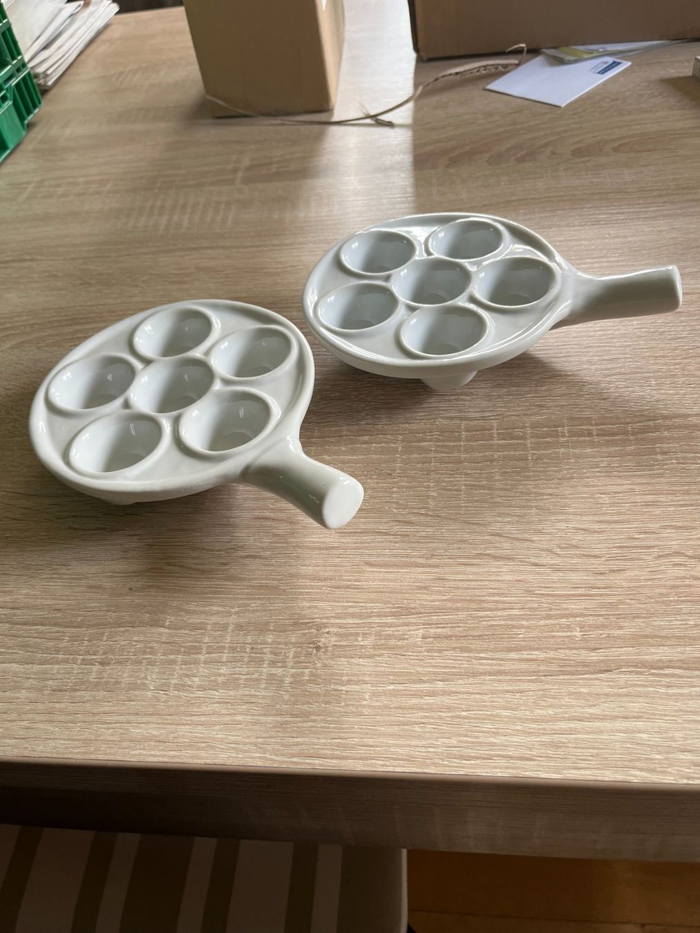 Küchengeräte: Schneckenpfannen – Gebraucht aus Muttenz von Bhuebi
