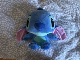 Stofftier Disney Stitch blau Plüschfigur guter Zustand