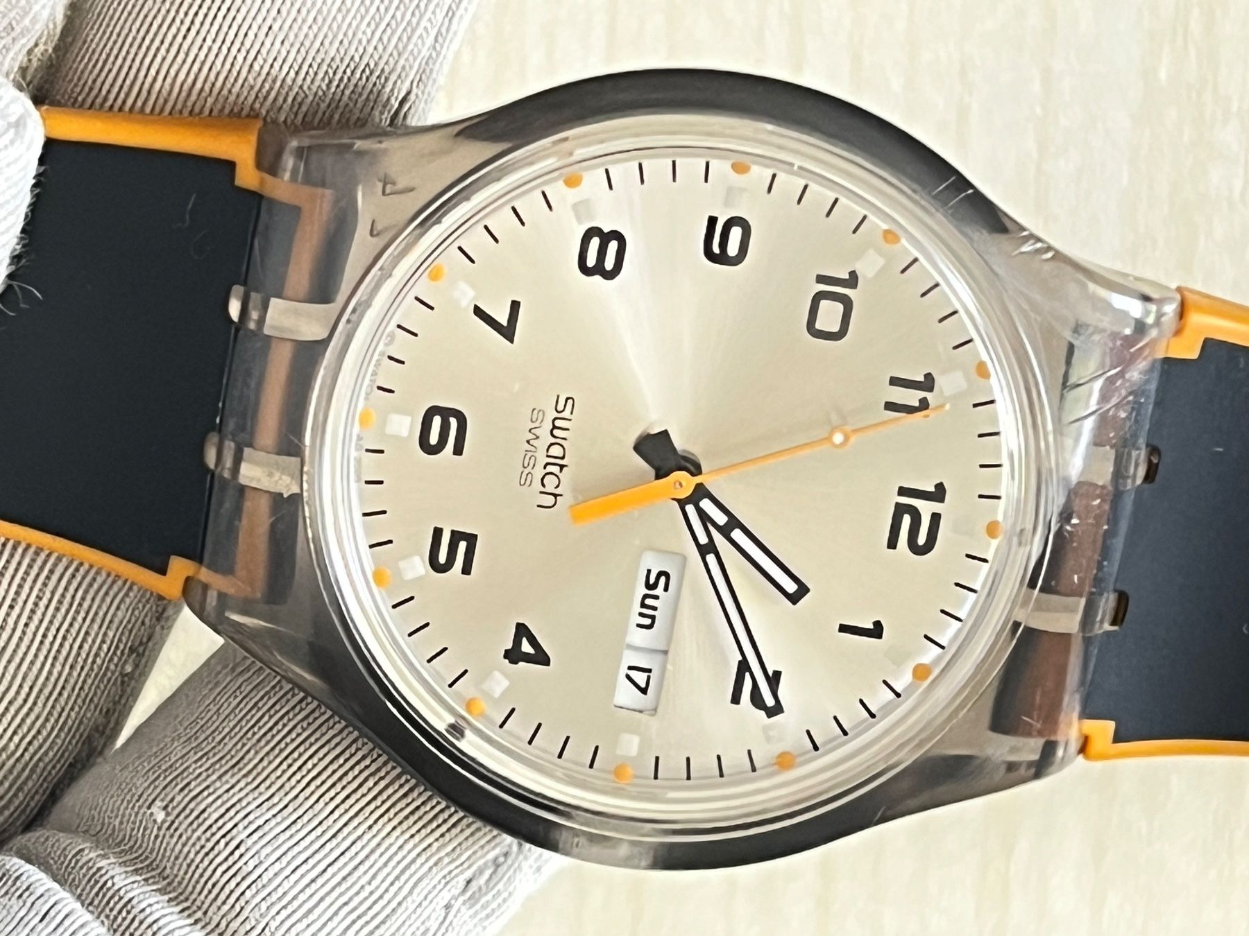 Swatch Orologi: Swatch Uhr Gent, Datum – Usato da Grenchen venduto da chththl 3