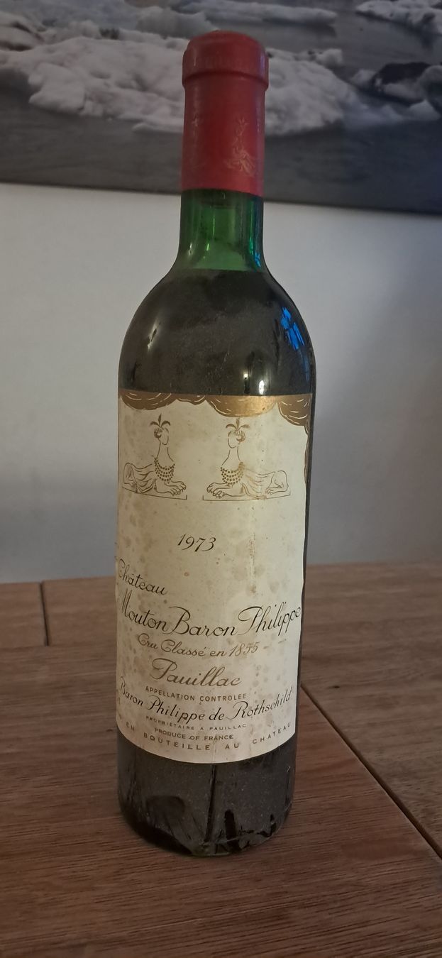 Vino: Flasche Château Mouton Baron Philippe 73cl 1973 – Usato da Nidau venduto da Darkpooh