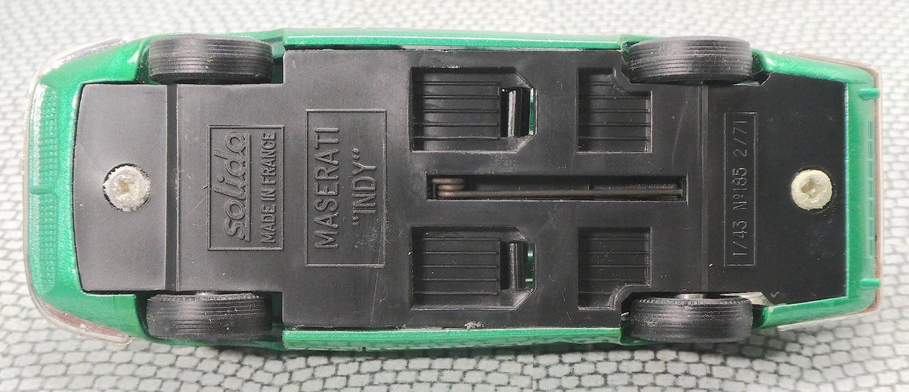 Spielzeuge: Solido Maserati Indy, Original von 1971 – Gebraucht aus Zofingen von Goldengolden 3