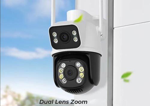 Kamera: DualScreen Outdoor Wlan-Überwachungskamera – Neu und originalverpackt aus Liestal von OMAROSHOP