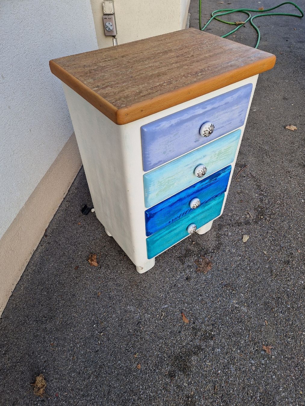 Nachttische: Nachttischli, Holz, Shabby Chic, restauriert – Gebraucht aus Mörigen von Clio111 1