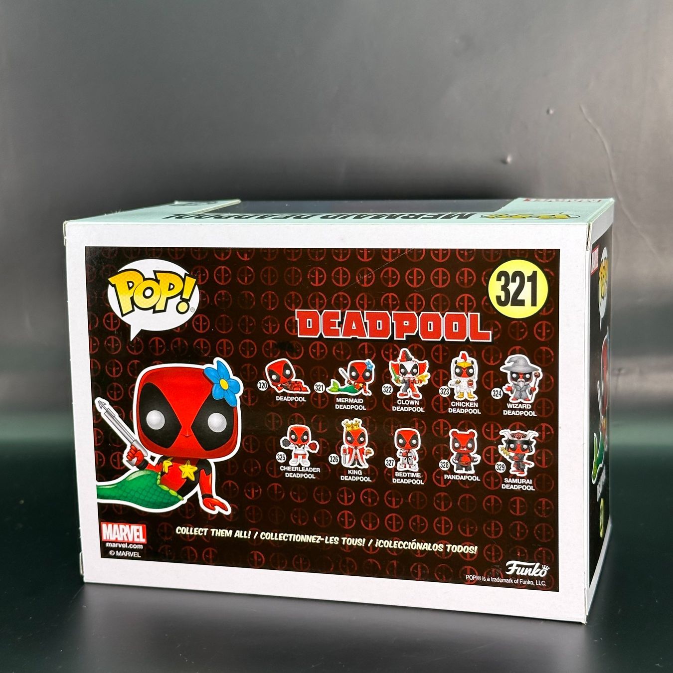 Funko Statuette: Funko Pop! - Marvel - Mermaid Deadpool 321 – Usato da Düdingen venduto da Nerdworld 1