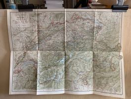 Suisse - "Carte du Touriste de la Suisse""