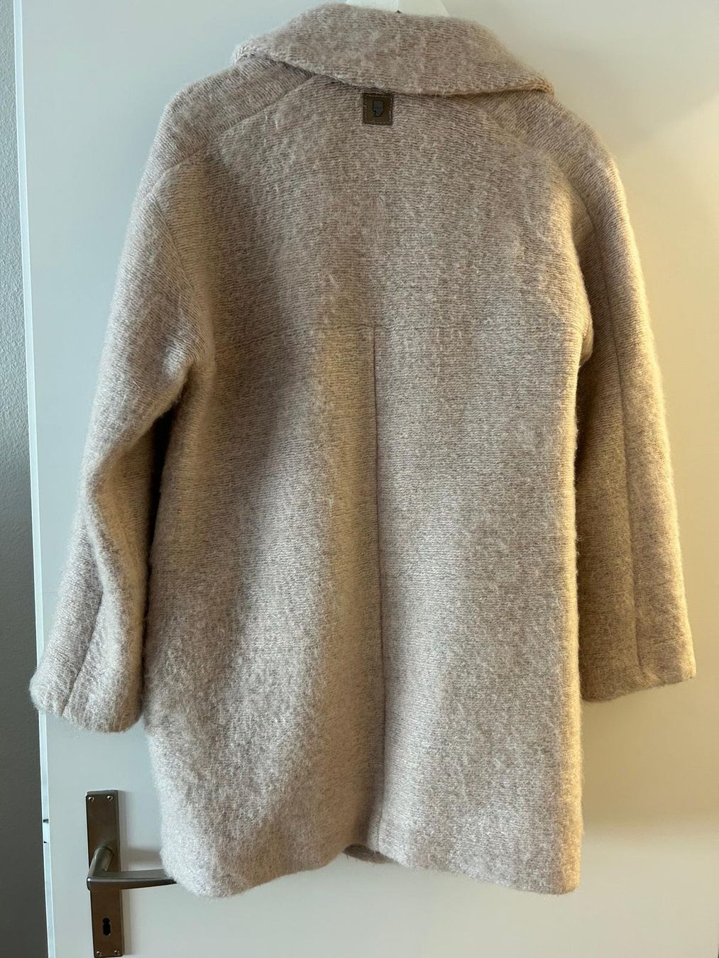 Comma Cappotti: Flauschiger COMMA Mantel hellrosa Gr. 34 mit Mohair & Wolle – Usato da Zürich venduto da VV8055 1