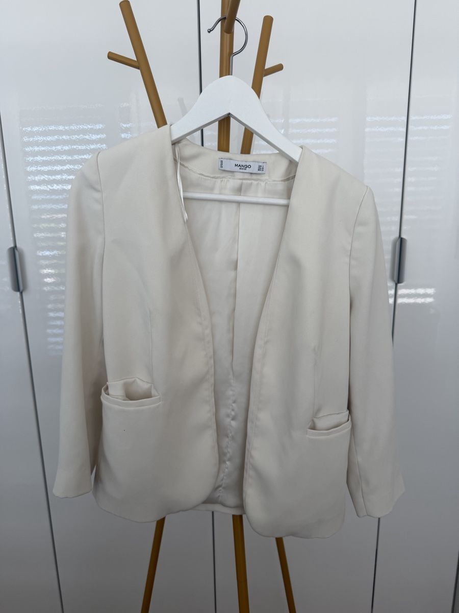 Mango Completi & Tailleur: Mango Blazer Cream White Colour Size S  – Usato da Baden venduto da AristaHeinz_14