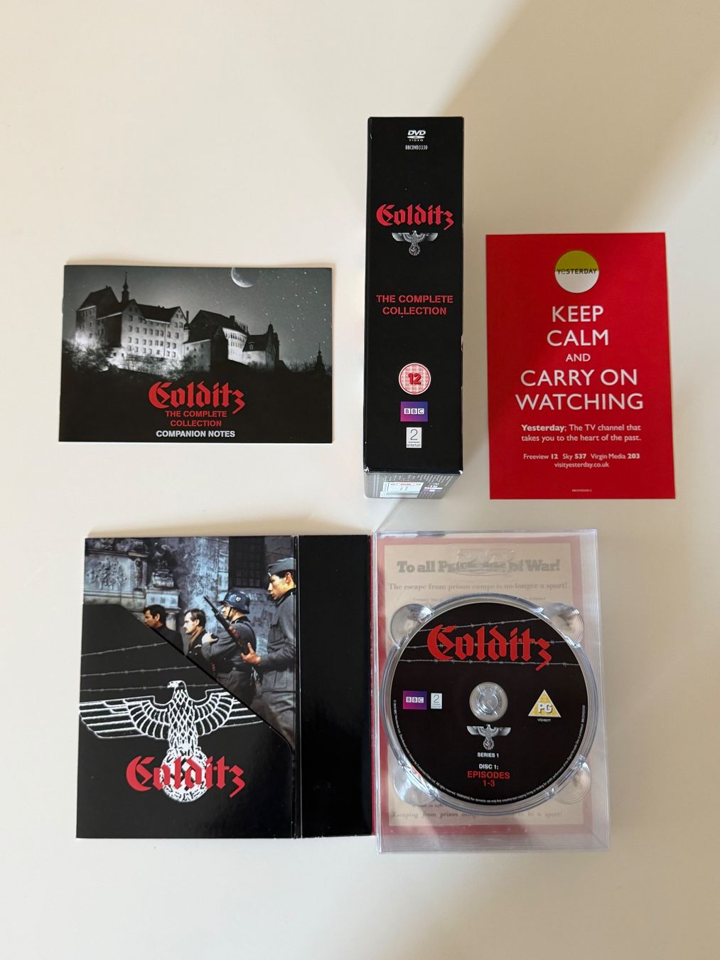 Alle DVDs: Colditz The Complete Collection DVD-Box 10 Disc Set – Gebraucht aus Altstätten SG von sheamus 2