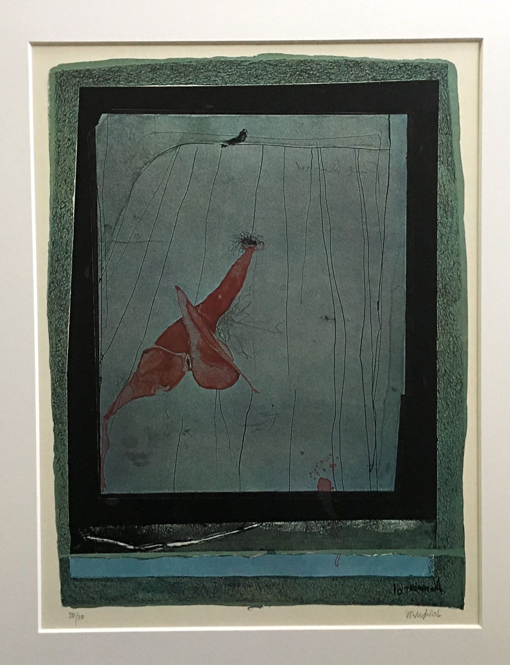 Grafica & Litografie: Paul Wunderlich  "Wovon sie wohl träumt?"  Druck – Usato da Nennigkofen venduto da Schamane75 2