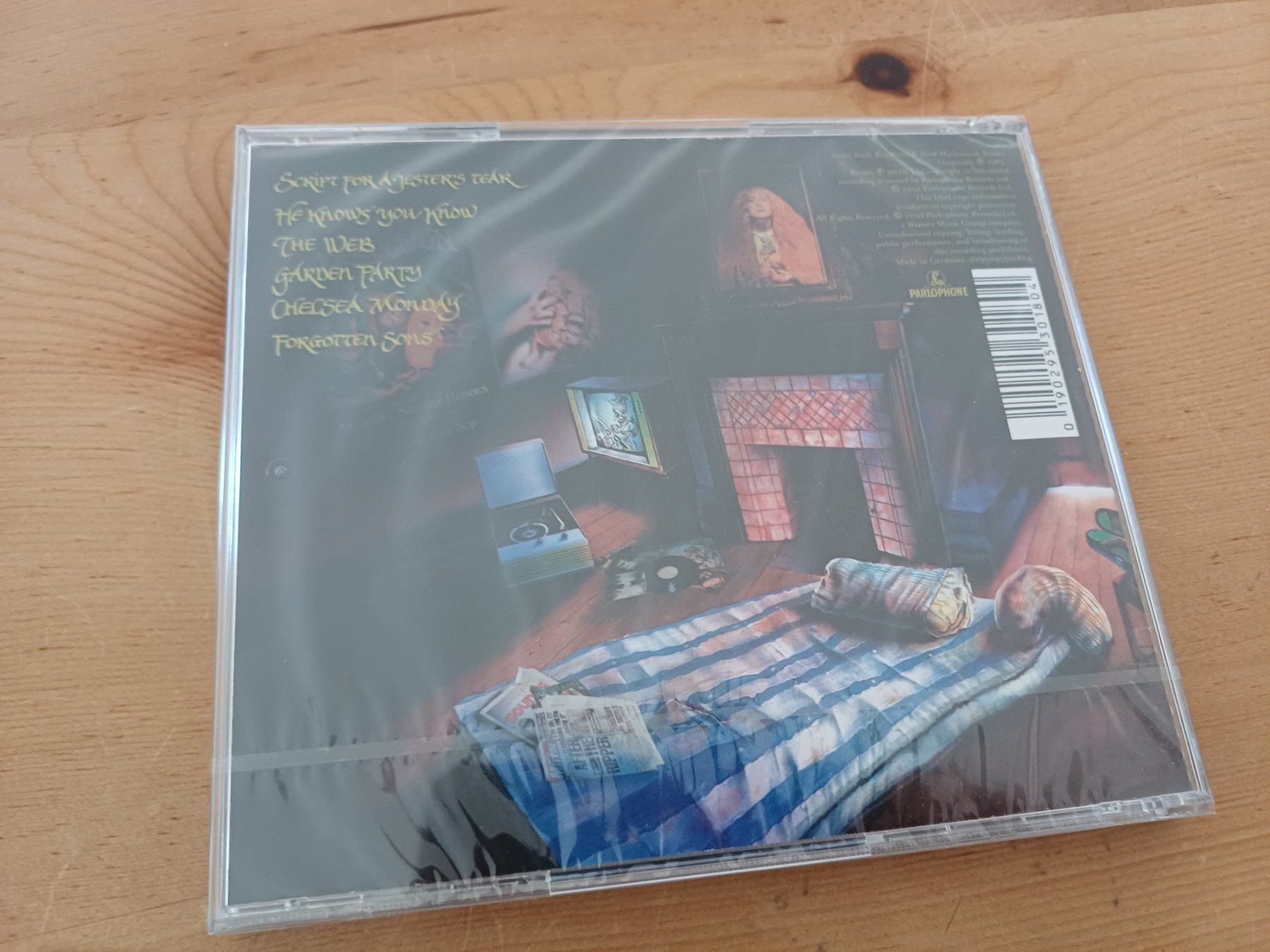 CDs: Marillion: Script For A Jester's Tear (neu, 2021 Reissue) – Neu und originalverpackt aus Jona von Rreto71 2