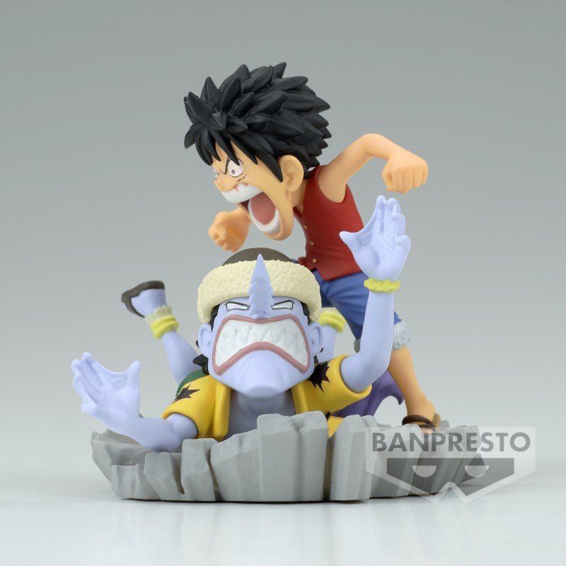 Bandai Statuette: ONE PIECE - WCF Log Stories - Monkey D. Luffy - (VS Arlong) – Nuovo e nell'imballaggio originale da St-Imier venduto da ATTAKSHOP 2