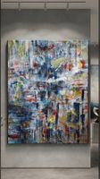 Gemälde " Kontrast" 80×100 handmade