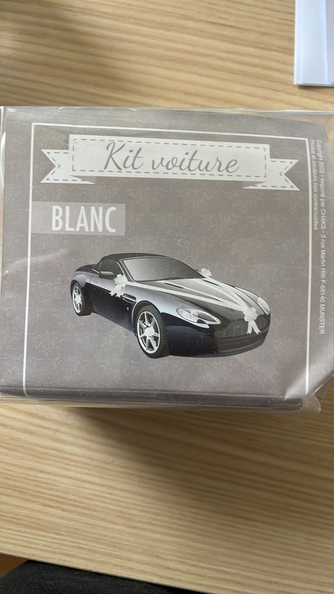 Alle Dekorationen: Kit décoration voiture mariage – Neu und originalverpackt aus Veyrier von kimedovapa