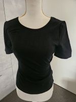 Hanro Shirt schwarz Grösse M Baumwolle Lycra 