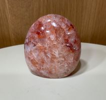 Sehr schöne Quarz rot Free Form aus Madagaskar