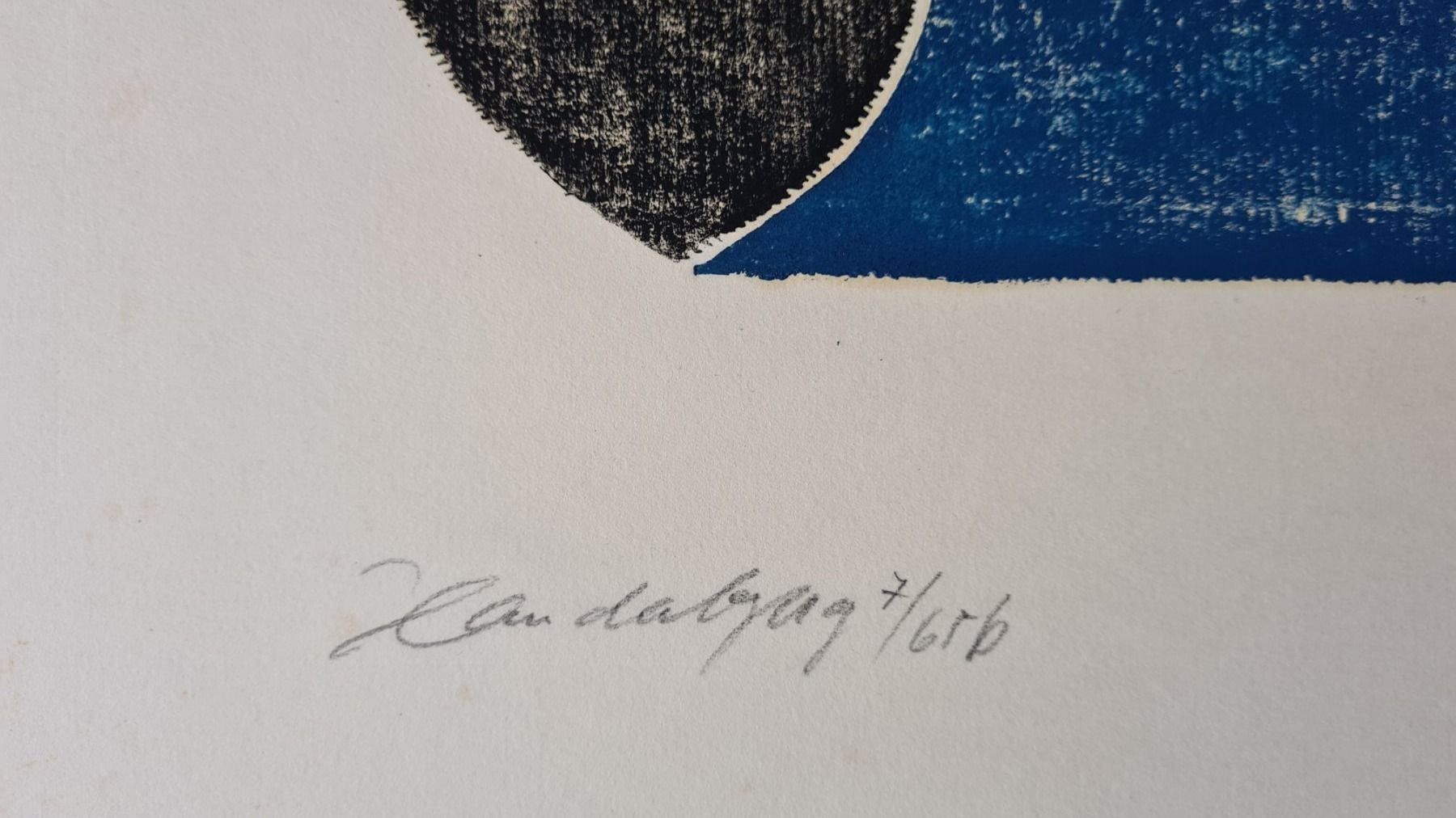Xilografie: Oskar Dalvit Holzschnitt früh 1948 sign. – Usato da Emmenbrücke venduto da Kunstankaufverkauf9 2