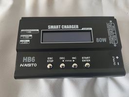 HTRC 80W 6A RC Akku Ladegerät 1-6S LiPo/Li-Ion/LiFe