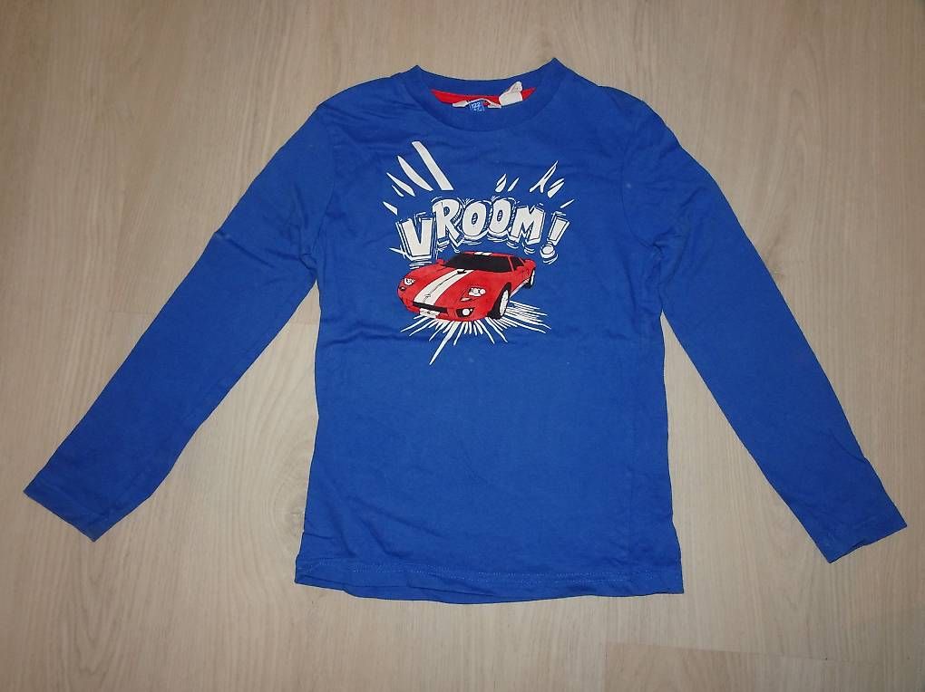 Camicie, T-shirt & Polo: Langarmshirt Gr. 122 Auto Kids – Usato da Urdorf venduto da mybulu