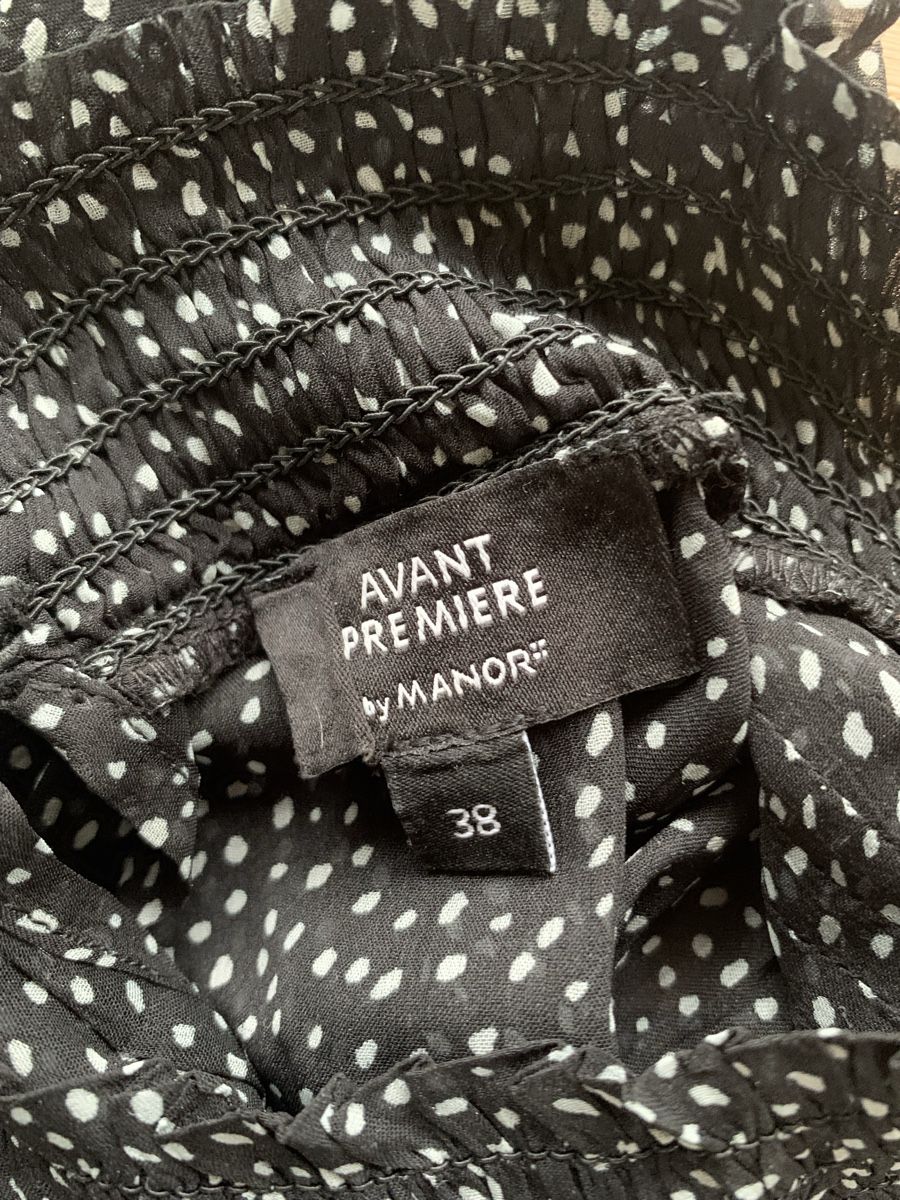 Avant Premiere Camicette: Avant Premiere Bluse,Gr.38,Schwarz mit Pünktchenmuster – Usato da hinwil venduto da monikaschuepbach 2