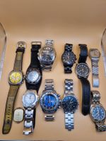 Lot de grosses montres à quartz