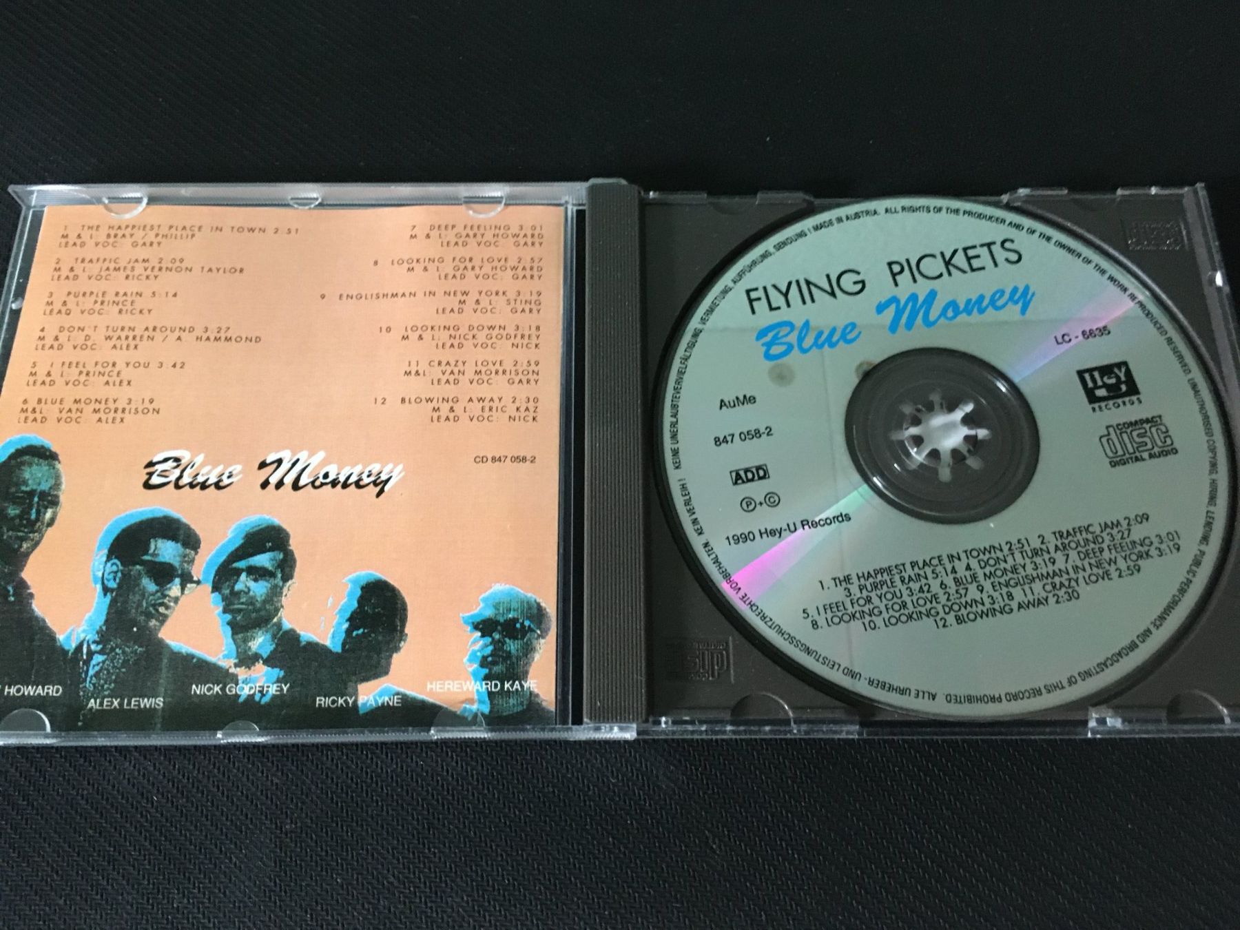 CD: Flying Pickets – Blue Money -CD- – Usato da St.Gallen venduto da MedienJoe 1