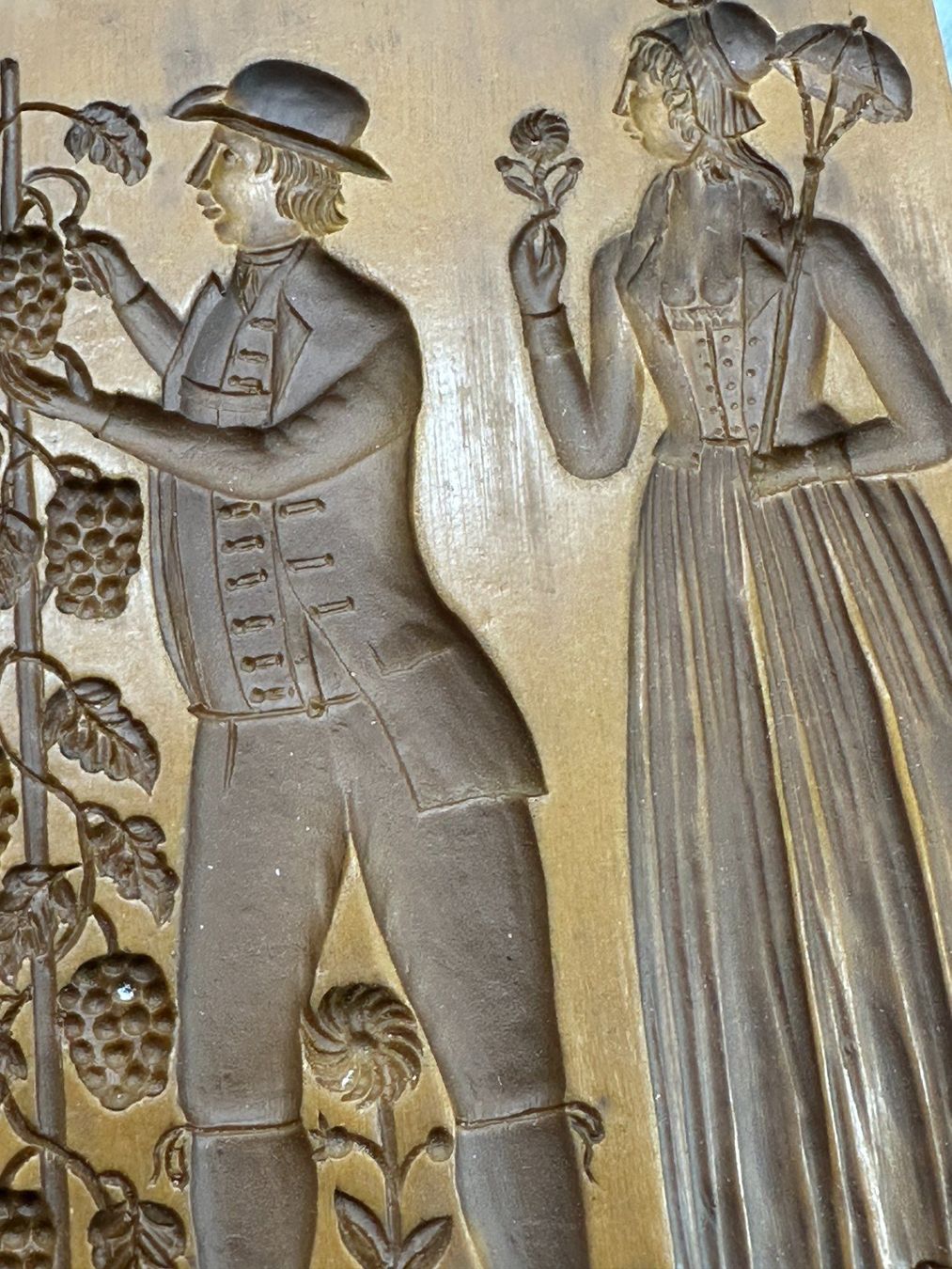 Teglie da forno: Moule à biscuits Änis-Paradise Springerle M7981 – Usato da Morges venduto da vintiques 1