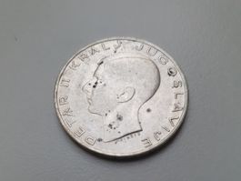 🇷🇸 🇭🇷 Yugoslavia 20 Dinara   1938   Silver 9g .750