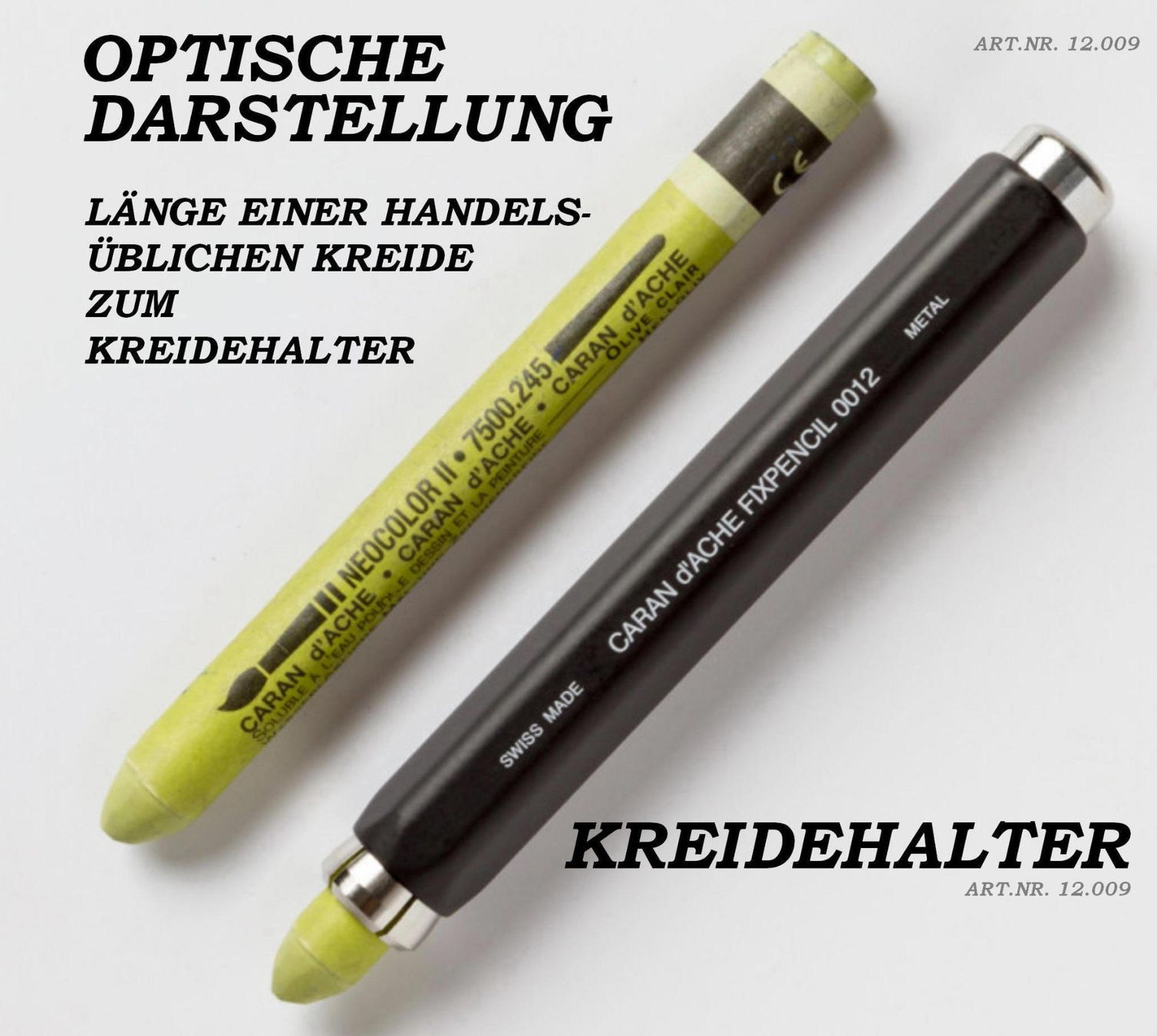 Caran D'Ache Matite, matite colorate & gessi: AKTION = 12.009 Fixpencil Kreidehalter Pastelle Caran d'Ache – Nuovo e nell'imballaggio originale da Strengelbach venduto da Mozi1 4